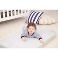 Materassino per culla White Firm Innerspring per 1 bambino, fodera impermeabile