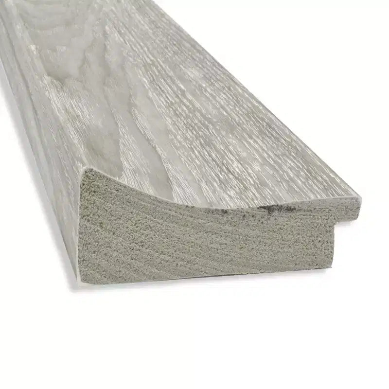 Specchio intero da parete/terra con cornice rustica in legno grigio, 1 persona, 76 x 168 cm