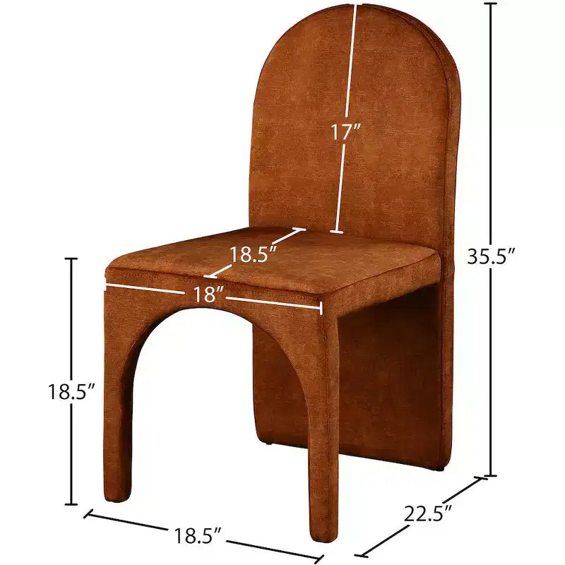 Sedia da pranzo in velluto, set da 2 – Nero / Cognac / Verde / Blu marino / Grigio pietra