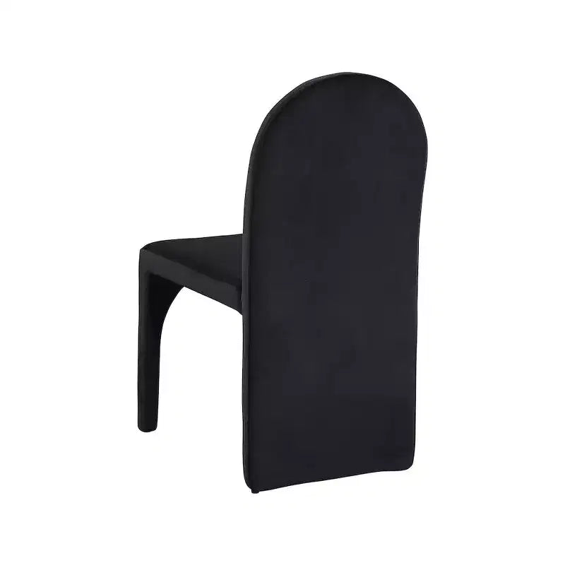 Sedia da pranzo in velluto, set da 2 – Nero / Cognac / Verde / Blu marino / Grigio pietra