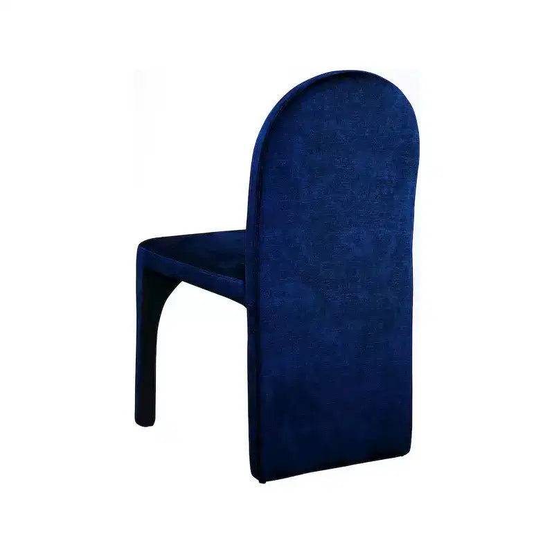 Sedia da pranzo in velluto, set da 2 – Nero / Cognac / Verde / Blu marino / Grigio pietra