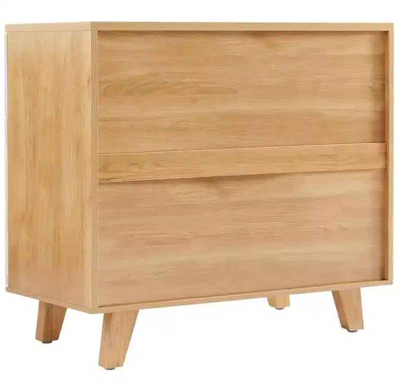 Madia contenitore bianca a 6 cassetti, larghezza 119 cm, montaggio 1 persona