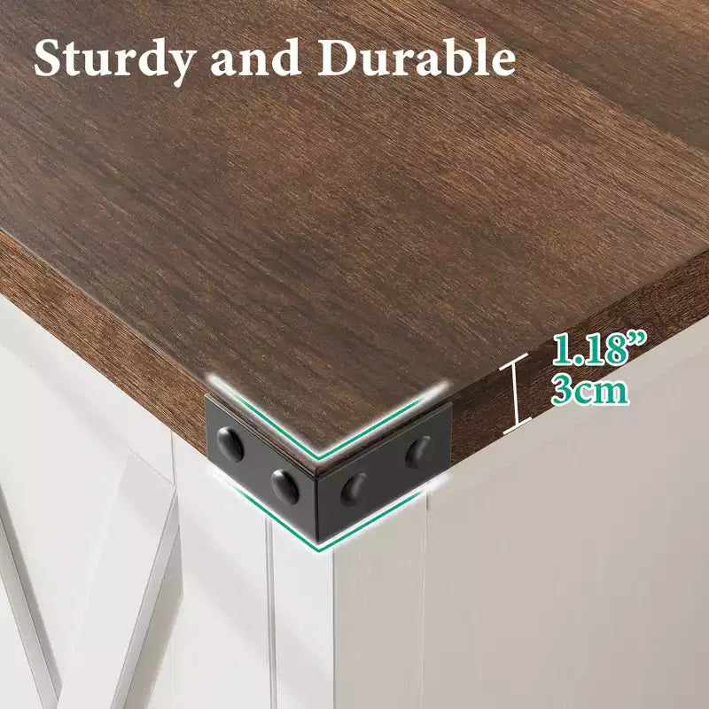 Credenza a 2 ante, vari colori, ripiano regolabile, unità singola