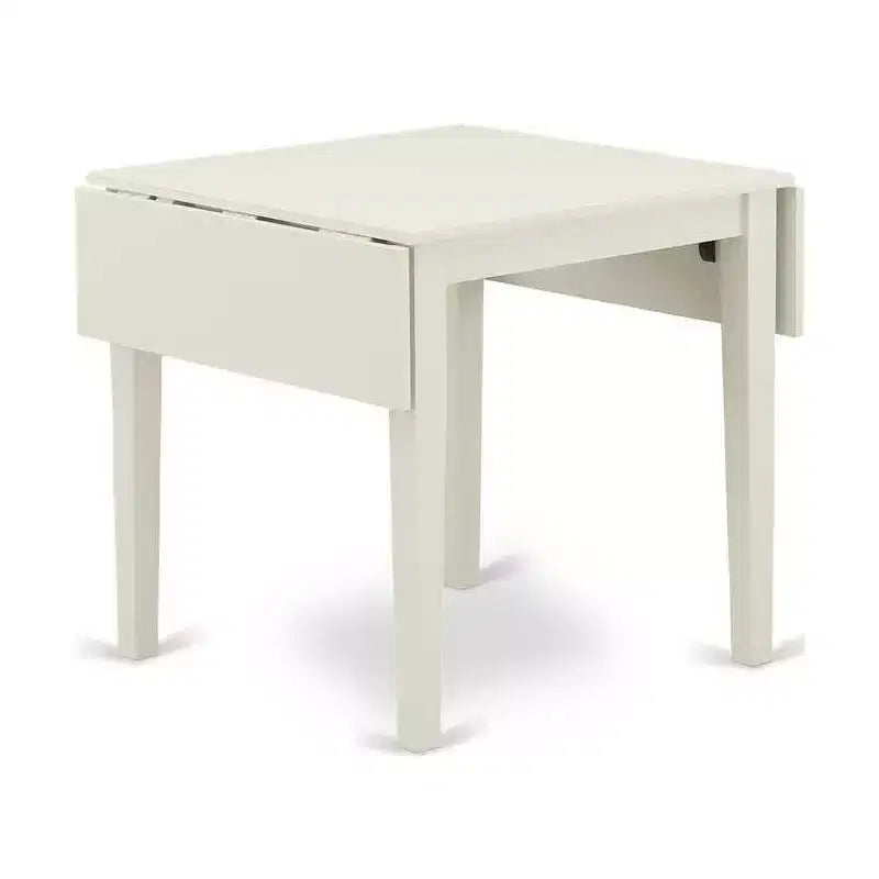 Tavolo da pranzo rettangolare con ante a ribalta, in nero/ciliegio/mogano/rovere/bianco, 4 posti