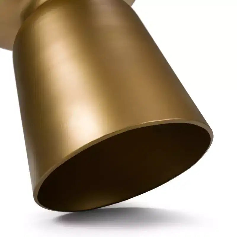 Tavolino d'appoggio rotondo in metallo – Argento / Oro / Rame antico / Ombré oro-nero, 1 pezzo
