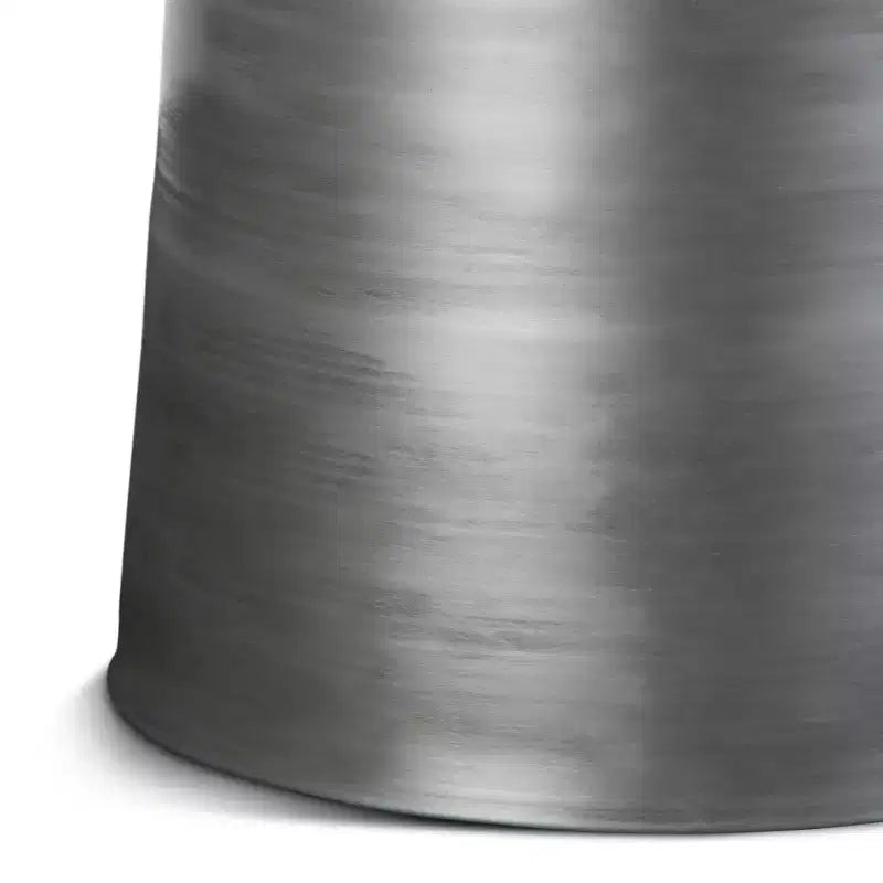Tavolino d'appoggio rotondo in metallo – Argento / Oro / Rame antico / Ombré oro-nero, 1 pezzo