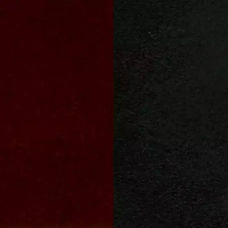 Sedia da pranzo in metallo con seduta in vinile e legno nera/multicolore, seduta singola